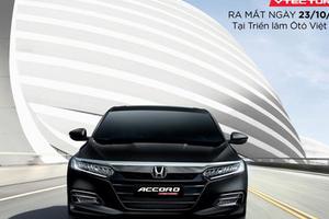  Honda Accord thế hệ thứ 10 ra mắt thị trường Việt Nam từ tháng 10/2019, nhận đặt xe từ 23/09/2019